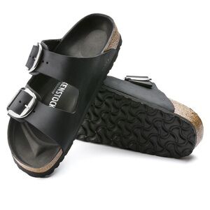 Birkenstock Black Two-Buckle Sandals